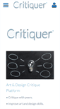 Mobile Screenshot of critiquer.com